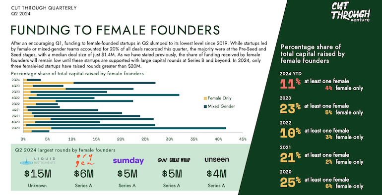 CTV female founder funding