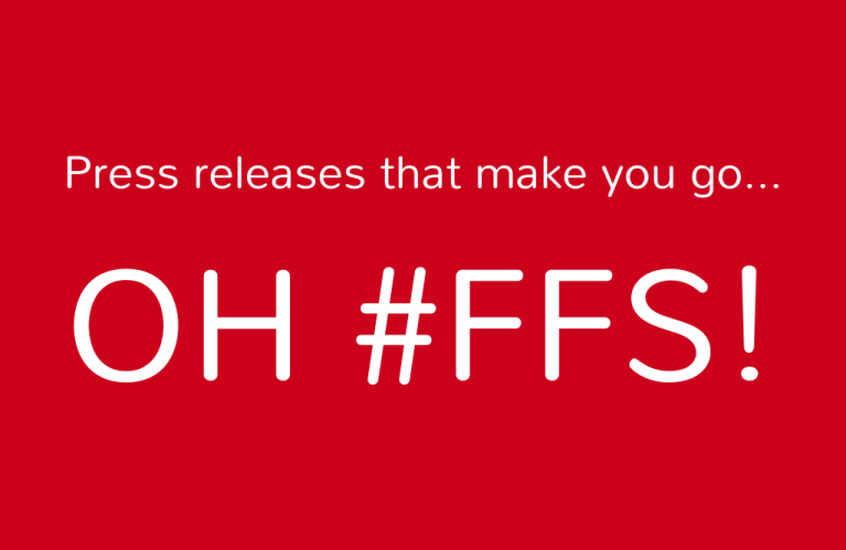 Example of a bad press release