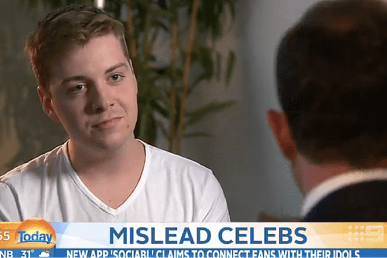 David Campbell destroys new app Sociabl on The Today Show