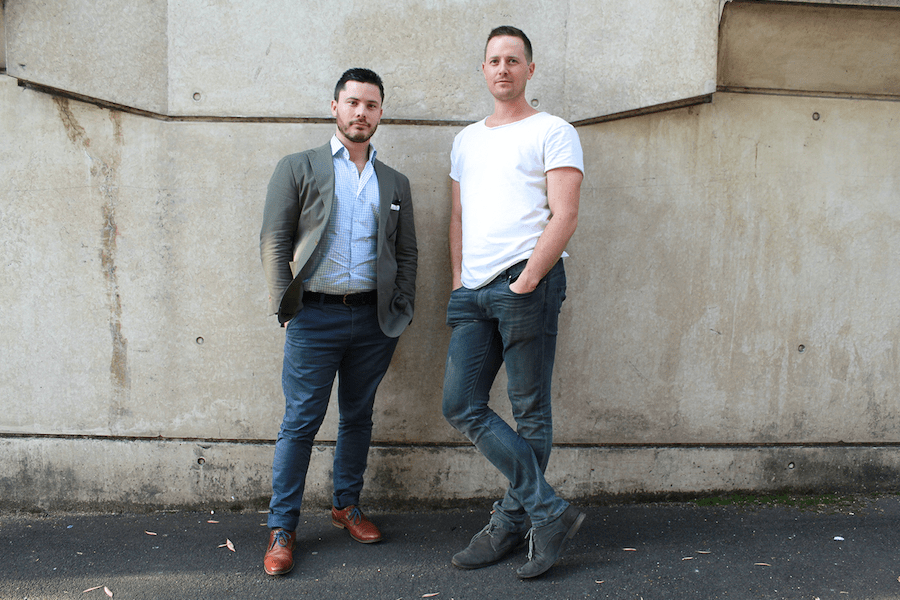 Waddle cofounders Nathan Andrews and Simon Creighton.