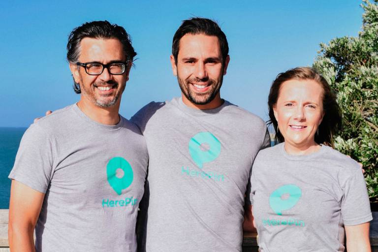HerePin is a Facebook-style social travel app looking to connect travellers and locals