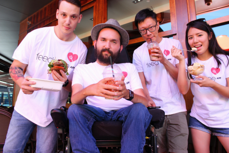 Feedmee is an AI-based food discovery app donating to charity with each meal purchased