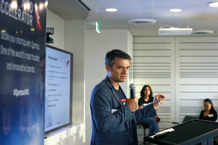 What is the Qantas AVRO Scaleup program?