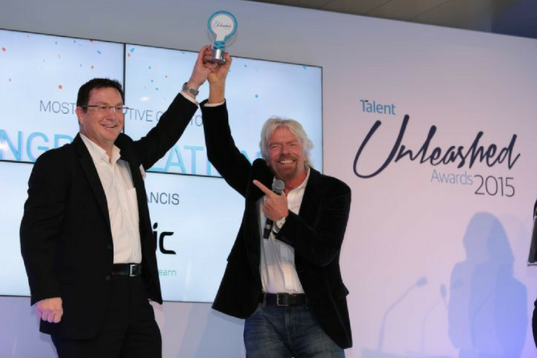 Winning the Talent Unleashed Award for Most Disruptive CIO/CTO was validation of 25 years’ work for Russell Francis