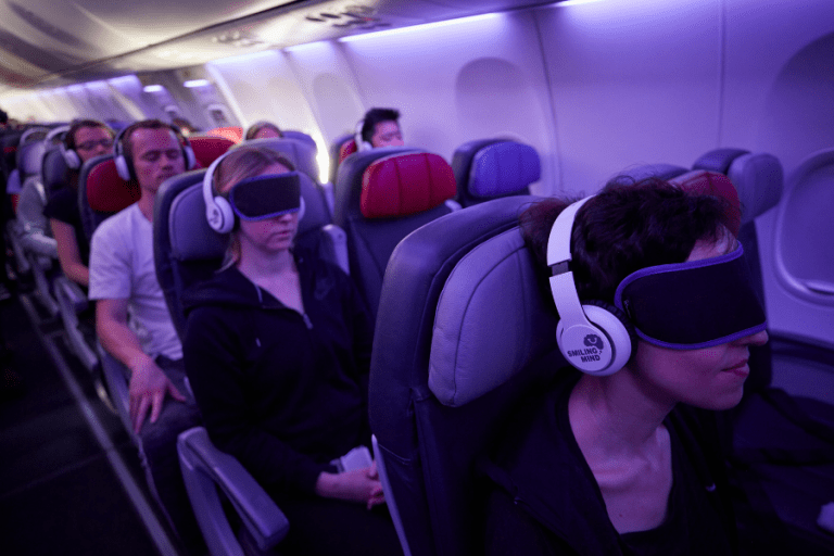 Smiling Mind partners with Virgin Australia to offer guided meditation on flights