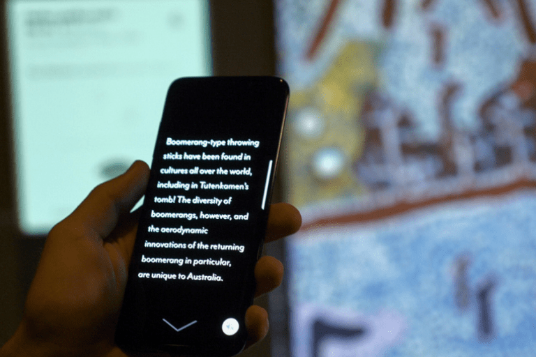 Indigenous art moves out of the shadows and onto smartphones