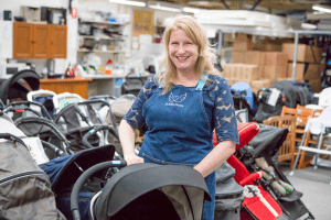St Kilda Mums provides families in need with safe pre-loved baby equipment