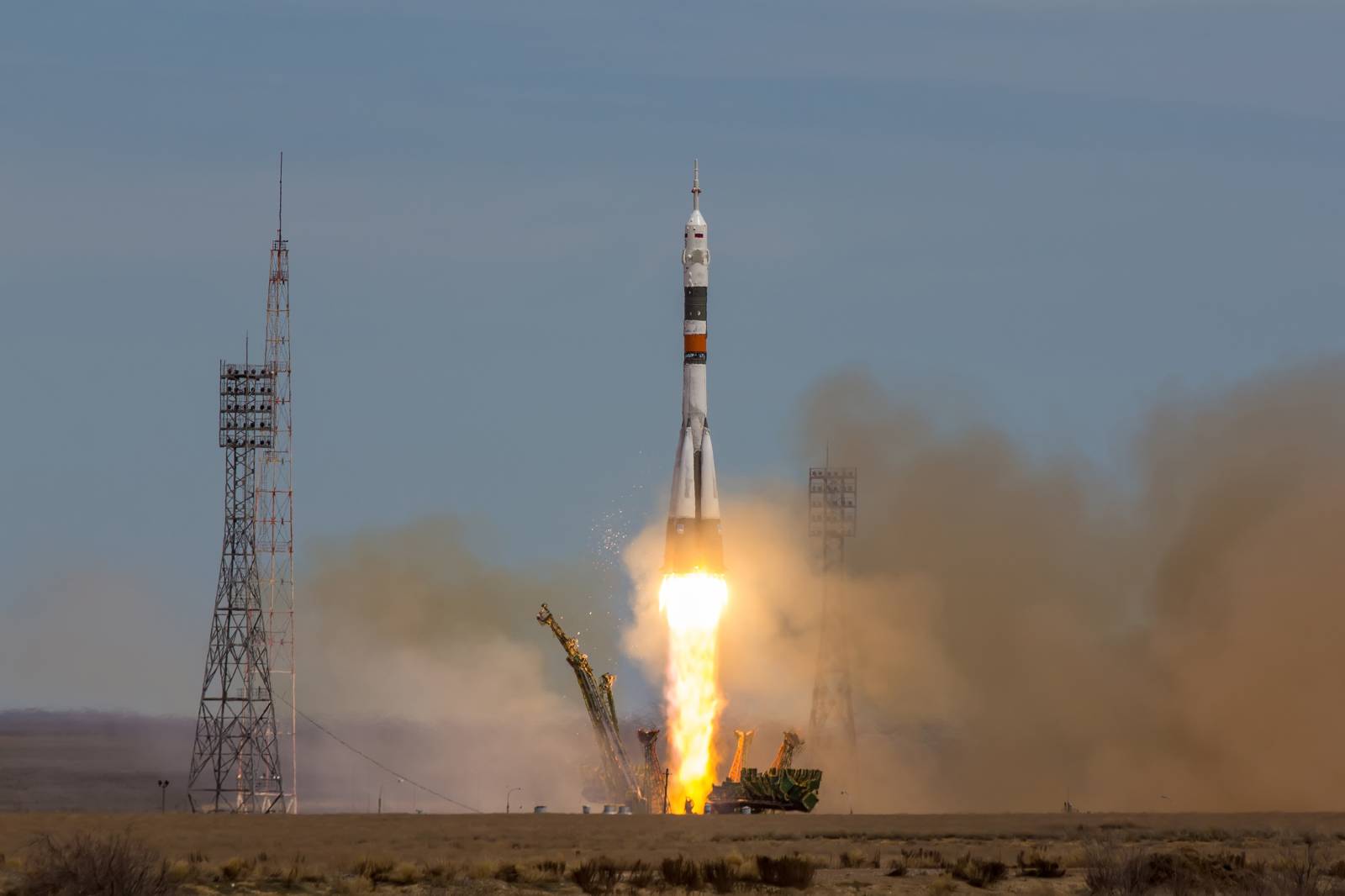 rocket launch, space