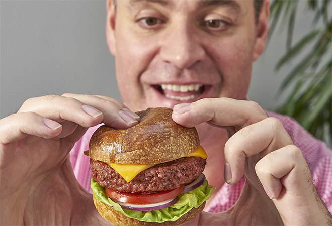 This first mover on plant-based burgers bootstrapped to a $180 million valuation