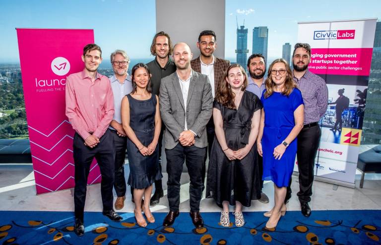 The Victorian startups walk out with $450,000 in contracts from the first accelerator for government work