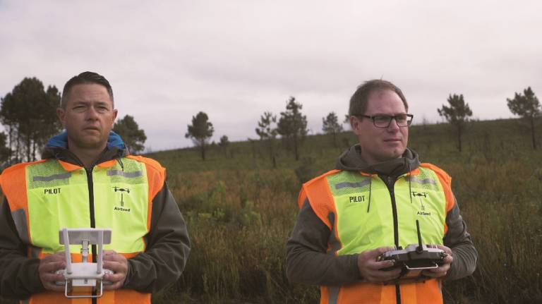 A startup hoping to plant 1 million trees a year by drone just raised $437,000 from crowdfunding