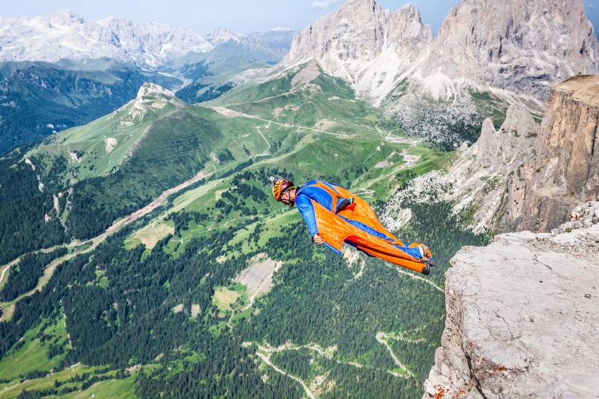 jump, parachute