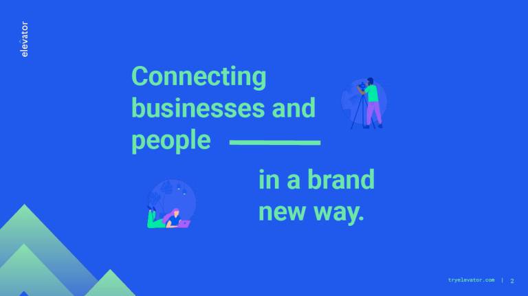 The Pitch Doctor diagnoses the Elevator pitch deck