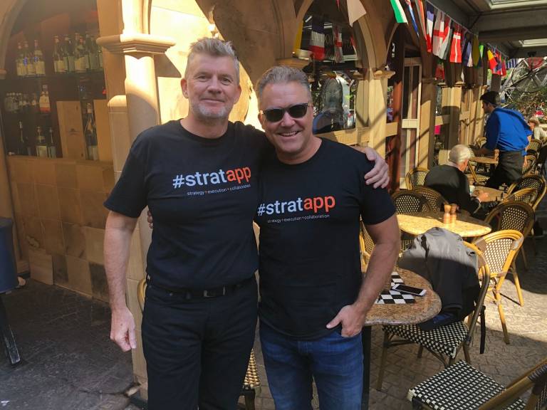 Remote working collaboration startup #stratapp solves the problem of dealing with too many apps every day