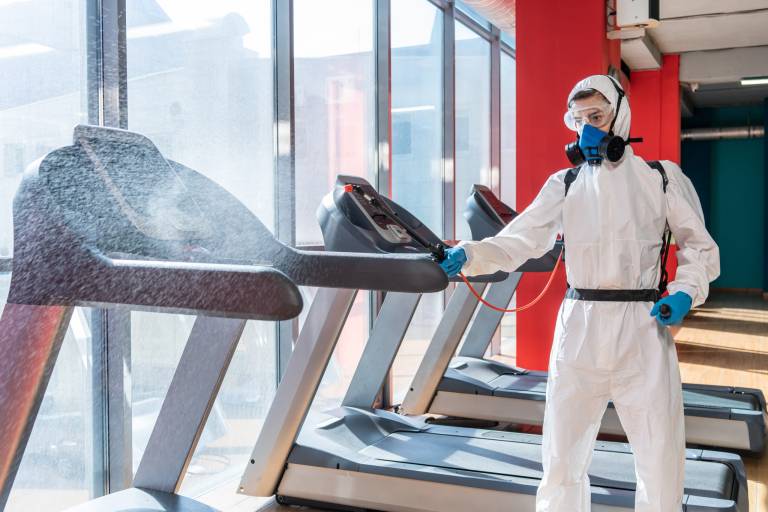 The chances of catching coronavirus from surfaces are low, so let’s save the time and money on ‘hygiene theatre’