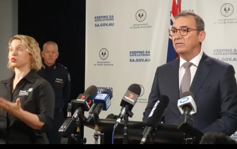 South Australian Premier Steven Marshall