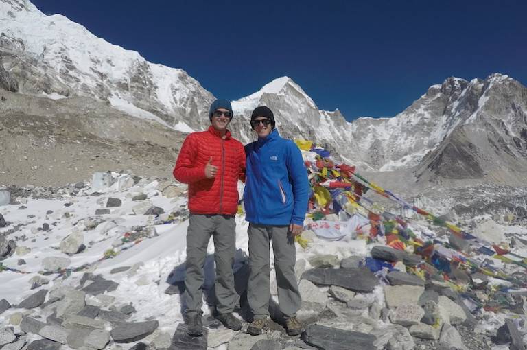 How a trip to Everest Base Camp led twin brothers to tackle a major pollution problem