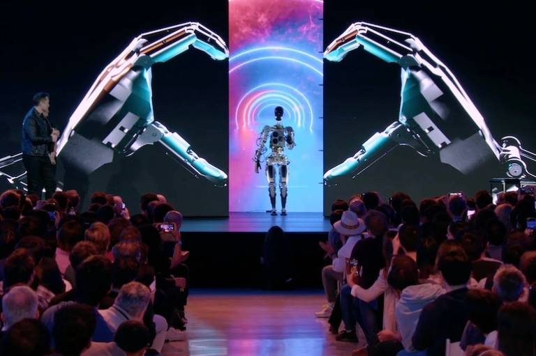 Tesla’s Optimus robot is pretty meh, but Elon Musk’s knack for publicity does advance the promise of bigger and better things