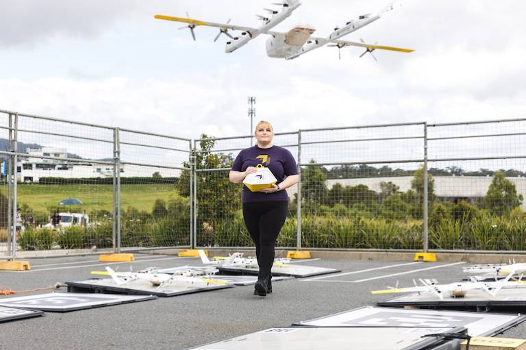 Drone food delivery is taking off, but research reveals it’s junk food that’s flying high