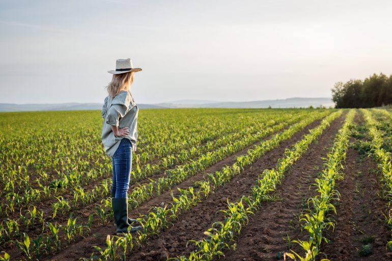 Agrifutures female farmer