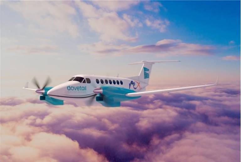 Australia’s third airline, Rex, bets on electric planes, taking a 20% stake in aviation startup Dovetail