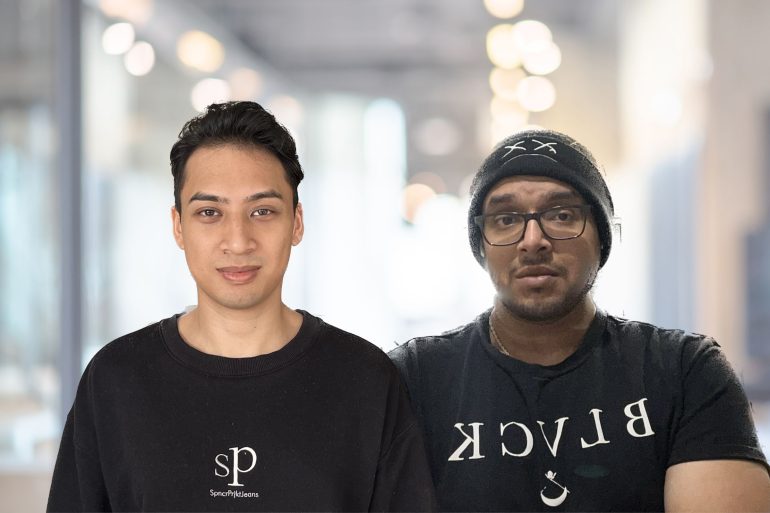 Focia cofounders Mika Siddiqui and Umesh Wimalawardana