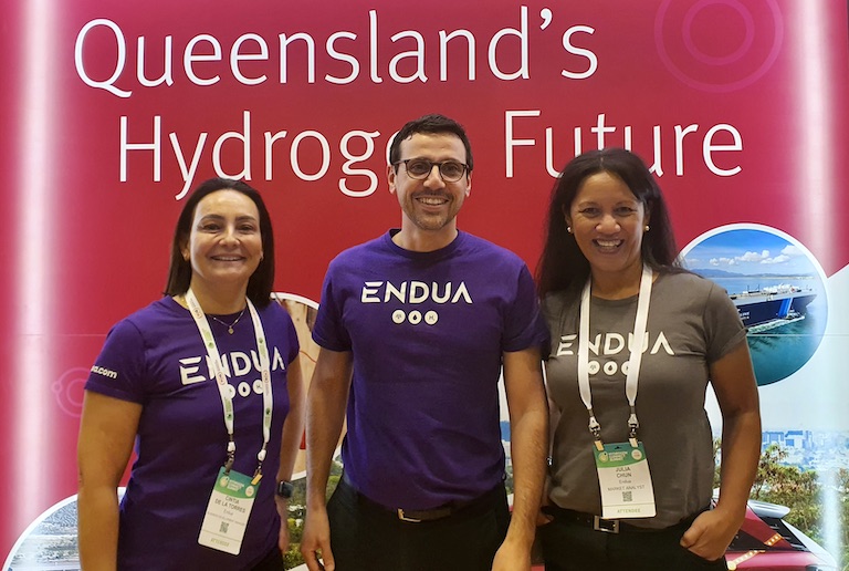 Cintia De La Torres, Paul Sernia and Julia Chun