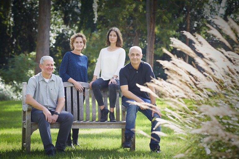 HydGene Renewables cofounders Robert Willows, Louise Brown, Kerstin Petroll, and Tony Jerkovic
