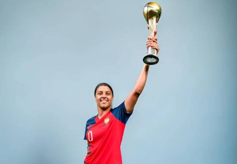 A newspaper created an AI version of Sam Kerr holding a trophy and it’s a lesson in why humans still matter