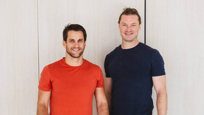 Amp cofounders Cameron Priest and Patrick Barnes