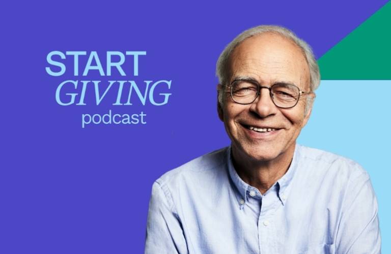 Ethicist Peter Singer explains why philanthropy by tech founders should never be a guilty pleasure on the StartGiving podcast