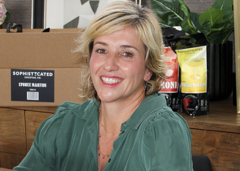 Sophisticated Cocktail Co. founder Vicki Lyon