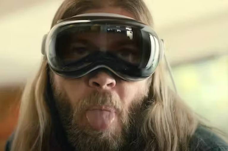 Apple’s hoping its $5000 computer headset, Vision Pro, will be the new iPhone, but will we all walk around wearing augmented reality googles?