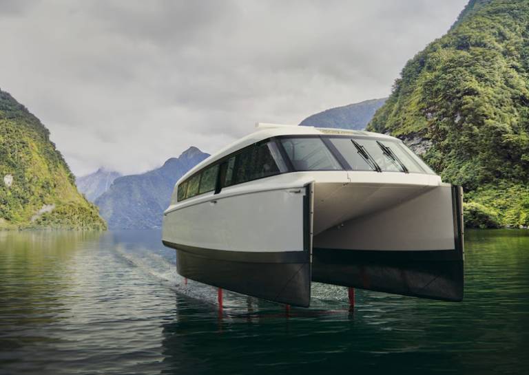 New Zealand is getting an hydrofoiling electric ferry