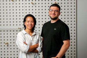 Christel Hadiwibawa and Arvin Bayat