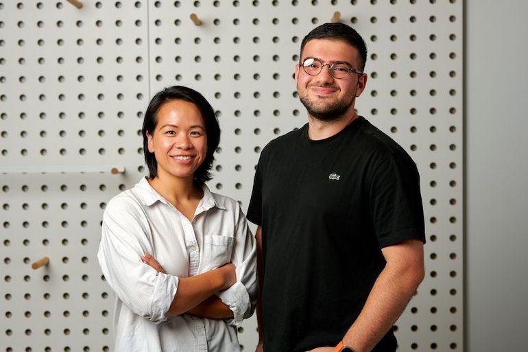 Christel Hadiwibawa and Arvin Bayat