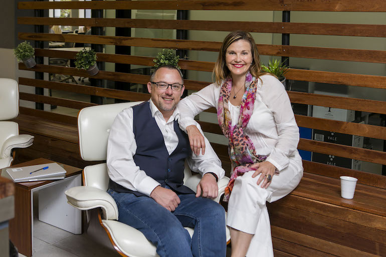 David Eedle and Fiona Boyd in 2015