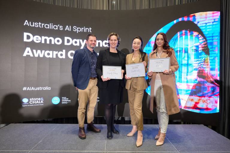 The National AI Centre’s first startup sprint backs the best in tax, NDIS and making better decisions