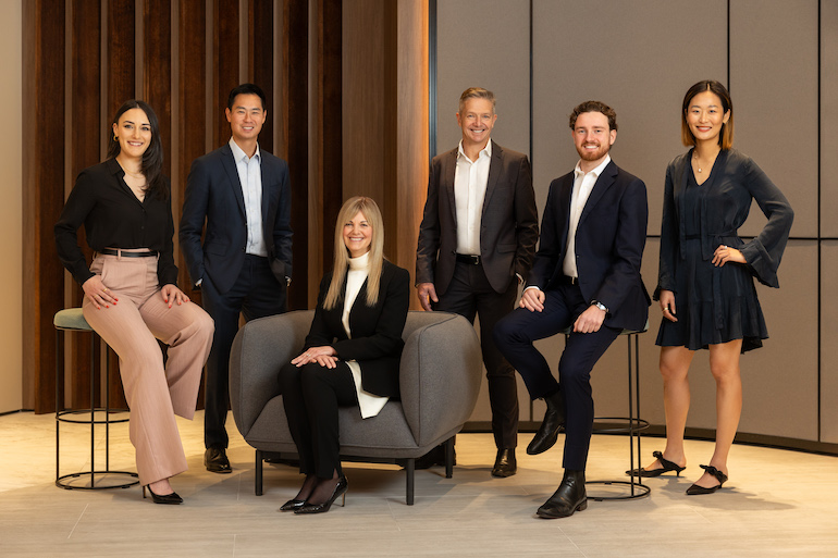 The OneVentures Growth Equity Investment Team: Justine Carzino, Jay Chiu,&nbsp; Dr Michelle Deaker, Nigel Dews, Matthew Lewin and Joanna Yue.