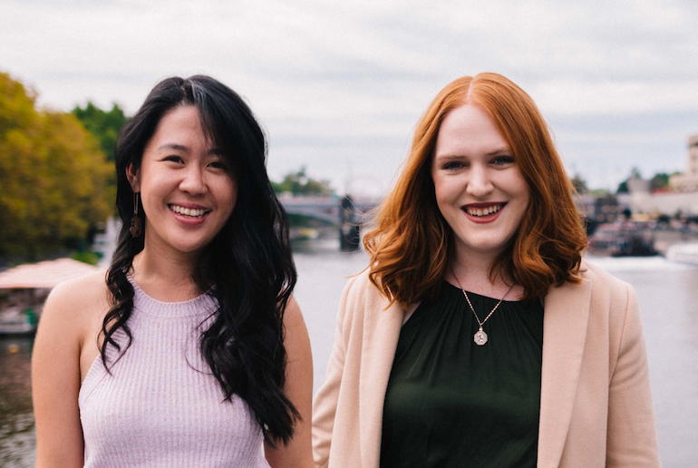 Susan Hion-Jarvis and Jessica Box