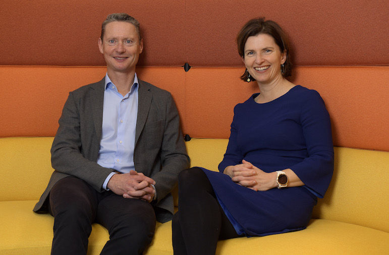 Ben Gust and Kristin Vaughan