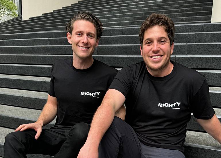 Mighty Partners, left to right: Ethan Singer, Co-Founder and Nathan Ryba, Partner. Image: Supplied.