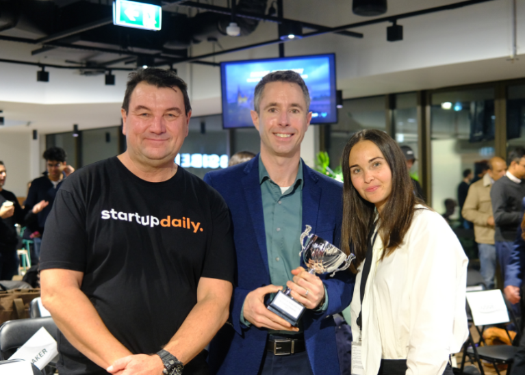 AI-powered fleet logistics startup Adiona Tech drives away with Startup World Cup Sydney win