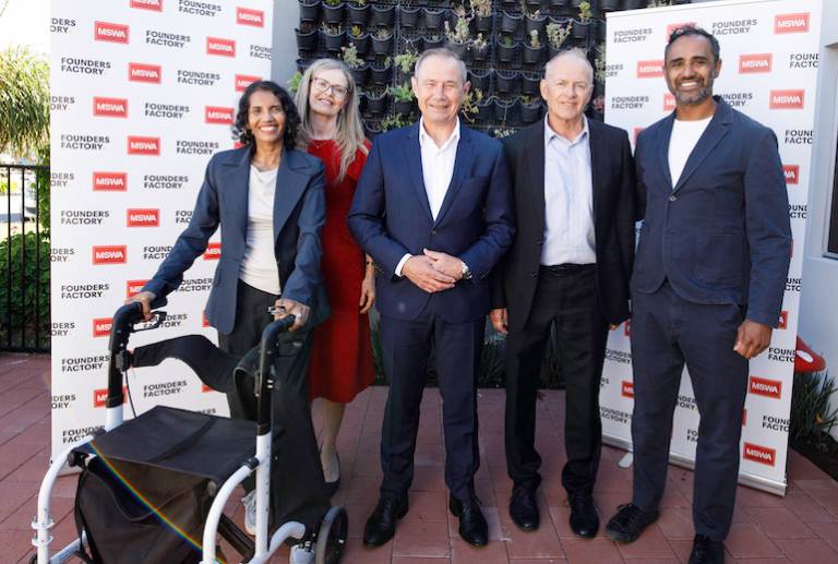Tech accelerator Founders Factory is backing WA startups helping people living with diseases like MS, MND and Parkinson’s